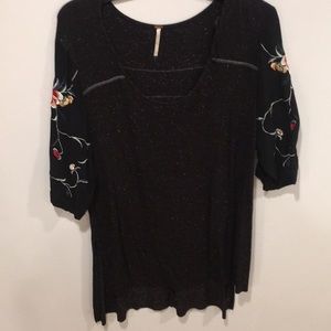 Free People black tunic